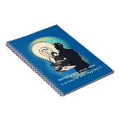 Achter elke grote geest zit een leraar die inspire notitieboek (Rechterzijde)