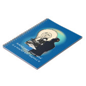 Achter elke grote geest zit een leraar die inspire notitieboek (Linkerzijde)