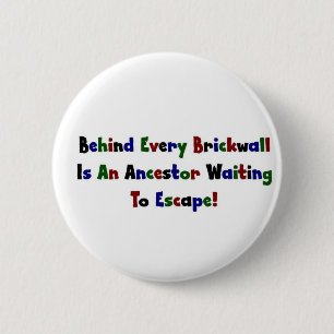 Achter elke kwal zit... ronde button 5,7 cm