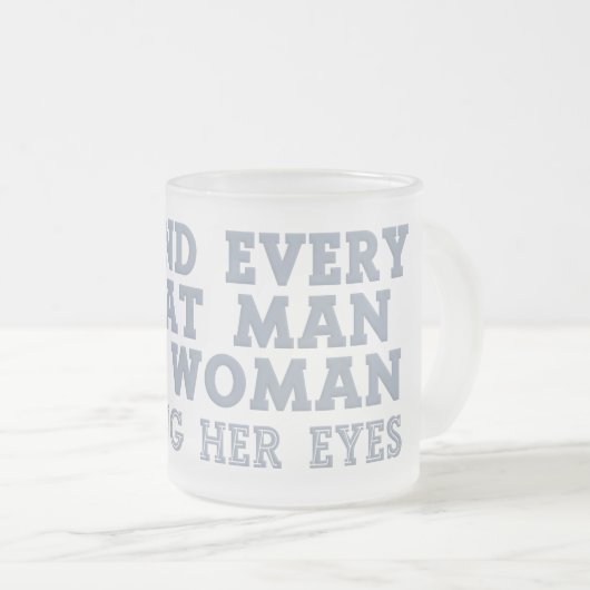 Achter Elke mok van het Man - kies stijl (Voorkant rechts)