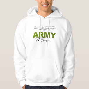 Achter elke sterke Soldaat 2 Hoodie
