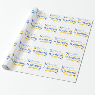 Achter het Syndroom zit iemand Special Cadeaupapier