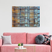 Achter MOCA X4 Canvas Afdruk (Insitu (Woonkamer))