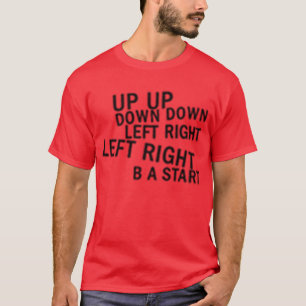 ACHTER NAAR ACHTERZIJDE LINKS RECHTS RECHTSTREEKS T-SHIRT