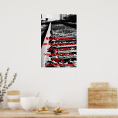 Achter ons, voor ons, binnen ons poster (Keuken)