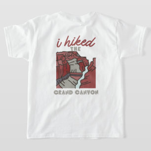 achteraan en vooraan heb ik het grote canyon gehak t-shirt