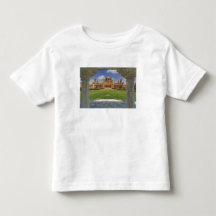 Achteraanzicht van Umaid Bhawan Palace hotel, Jodj Kinder Shirts