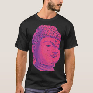 Achterafdruk Boeddha hoofdholheid en chakra T-shirt