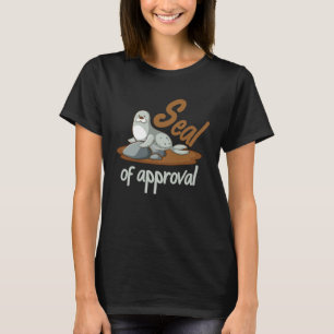 Achterafdruk Goedkeuringsstempel goedkeuringsstem T-shirt