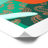 Achterafdruk Koffiebeker Poster (Hoek)