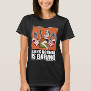 Achterafdruk normaal is Rockabill T-shirt