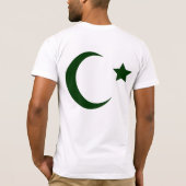 Achterafdruk van crescent Star T-shirt (Achterkant)