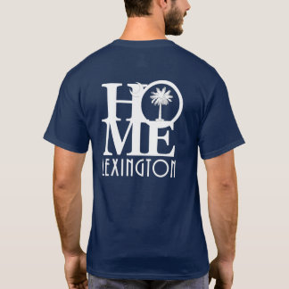 Achterafdruk van HOME Lexington (witte tekst) T-shirt