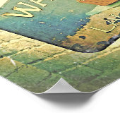 achterbordwasprogramma Startwasbuis 11x14 Poster (Hoek)