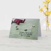 Achtercondoletiekaart 4 kaart (Gele Bloem)