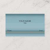 Achtergestelde blauwe grijze schaduwen visitekaartje (Voorkant)
