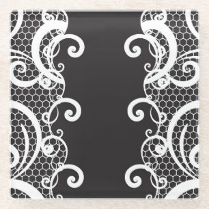 Achtergrond 1 glazen onderzetter