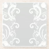 Achtergrond 1 glazen onderzetter (Achterkant)