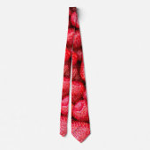 Achtergrond aardbeien stropdas (Achterkant)