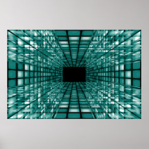 achtergrond abstract perspectief poster