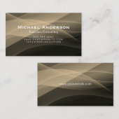 Achtergrond abstracte lagen visitekaartje (Voorkant / Achterkant)