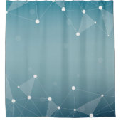 Achtergrond abstracte lijn douchegordijn (Voorkant)