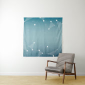 Achtergrond abstracte lijn wandkleed (In situ)