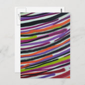 achtergrond abstracte lijnen briefkaart (Voorkant / Achterkant)