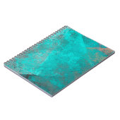 Achtergrond abstracte wandkleur notitieboek (Linkerzijde)