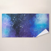 Achtergrond abstracte waterverf badhanddoek (Badhanddoek)