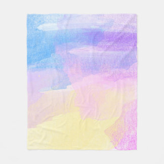 Achtergrond abstracte waterverf fleece deken