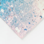Achtergrond abstracte waterverf fleece deken (Hoek)