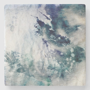 achtergrond abstracte waterverf op grunge paper 2 stenen onderzetter