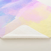 Achtergrond abstracte waterverf sherpa deken (3/4)