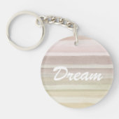 achtergrond abstracte waterverf sleutelhanger (Voorkant)