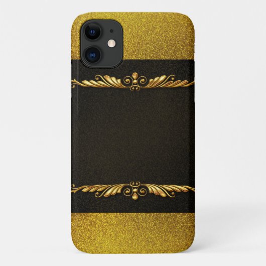 Achtergrond Afbeelding Goud Lijst Case-Mate iPhone Case (Achterkant)