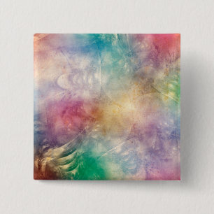 Achtergrond Antiek Apophysis Fractals I Vierkante Button 5,1 Cm