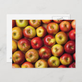 Achtergrond appelen briefkaart (Voorkant / Achterkant)