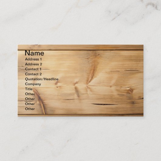 Achtergrond appelen visitekaartje (Voorkant)