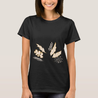 Achtergrond arrangement t-shirt voor vrouwen