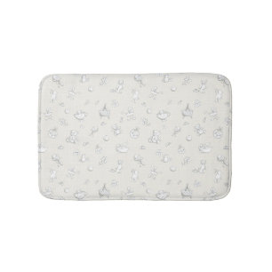 achtergrond baby badmat