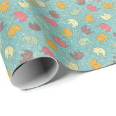 achtergrond baby cadeaupapier (Rol Hoek)