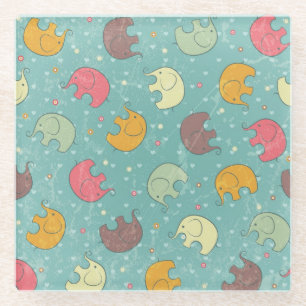 achtergrond baby glazen onderzetter