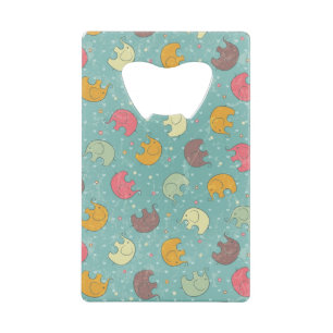 achtergrond baby kredietkaart flessenopener