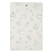 achtergrond baby mini klembord (Achterkant)