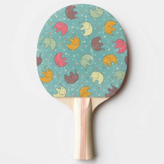 achtergrond baby tafeltennisbatje (Voorkant)