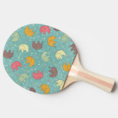 achtergrond baby tafeltennisbatje (Zijkant)