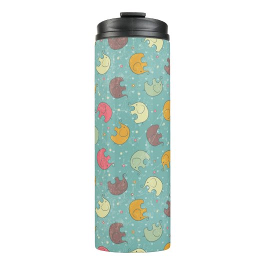 achtergrond baby thermosbeker (Voorkant)