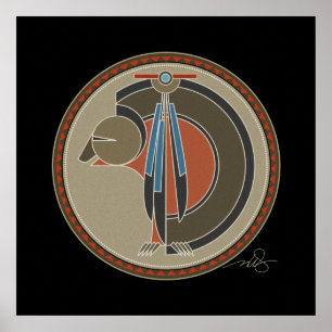 Achtergrond Beer Poster