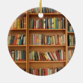 Achtergrond boekbalk keramisch ornament (Achterkant)